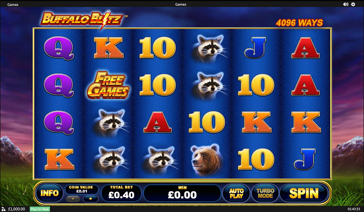 Buffalo Blitz Screen